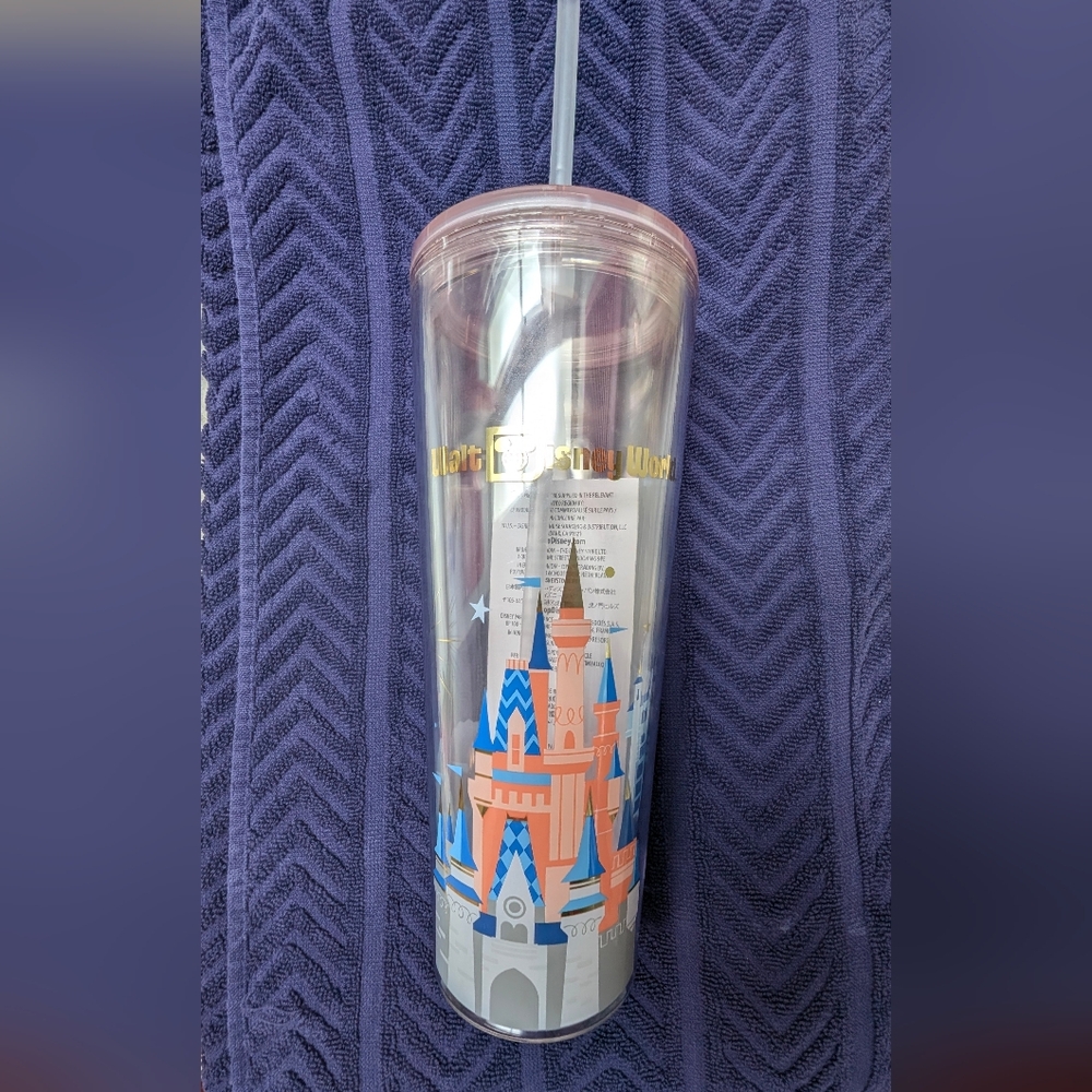 Disney Starbucks Colab Castle Tumbler with Straw